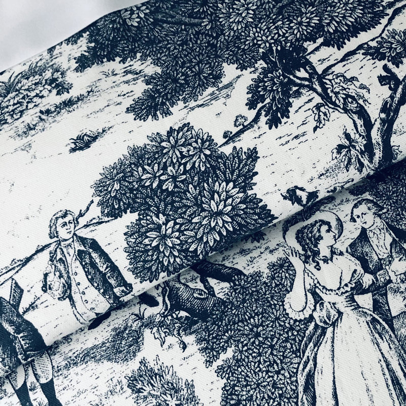 The Tailor's Bed French Toile Blue Coverlet / Bedspread Set Wayfair